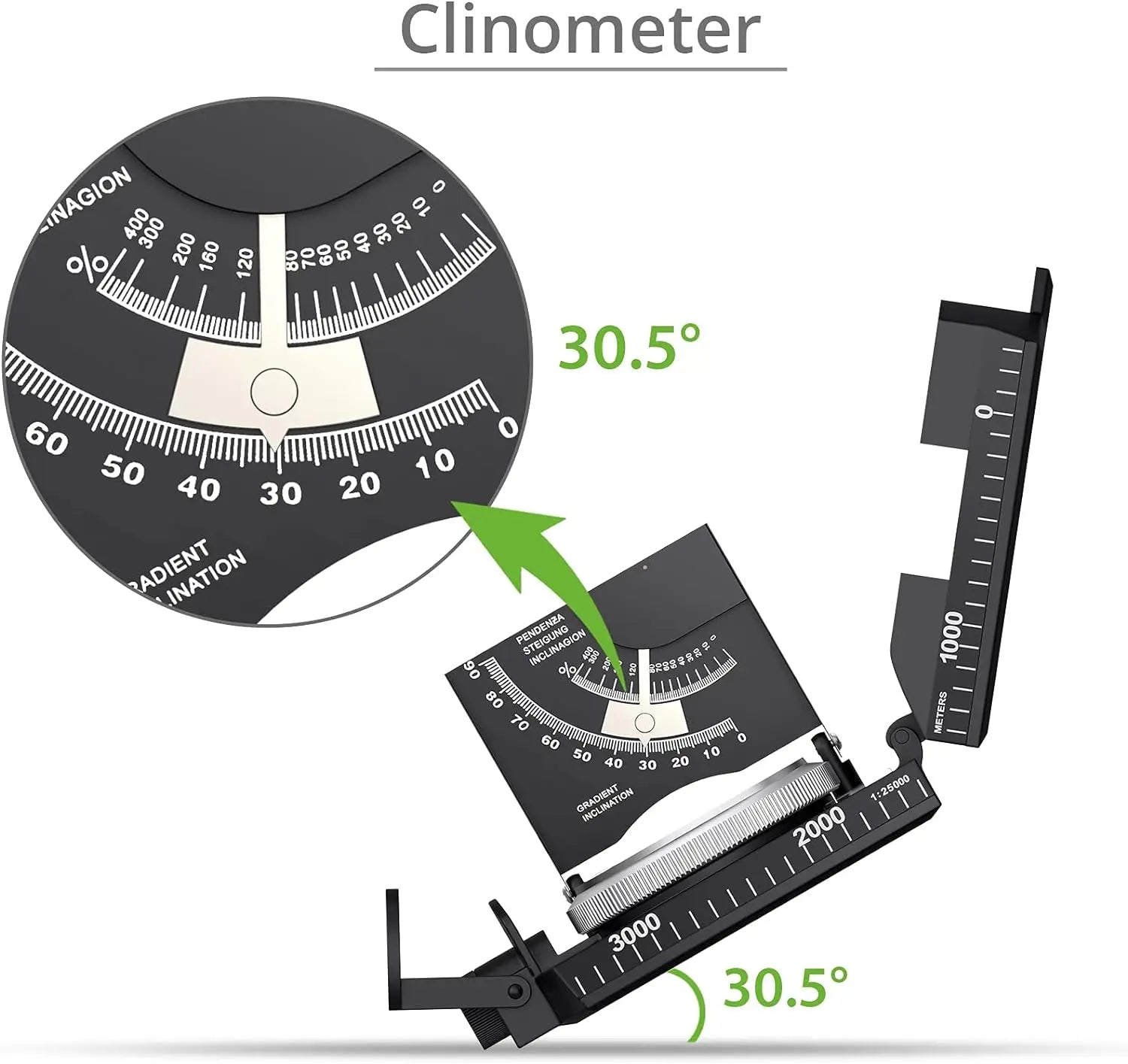 Pocket Survival Compass  Waterproof IPX65 Special Necklace Compass  Hiking Gear for Women and Men