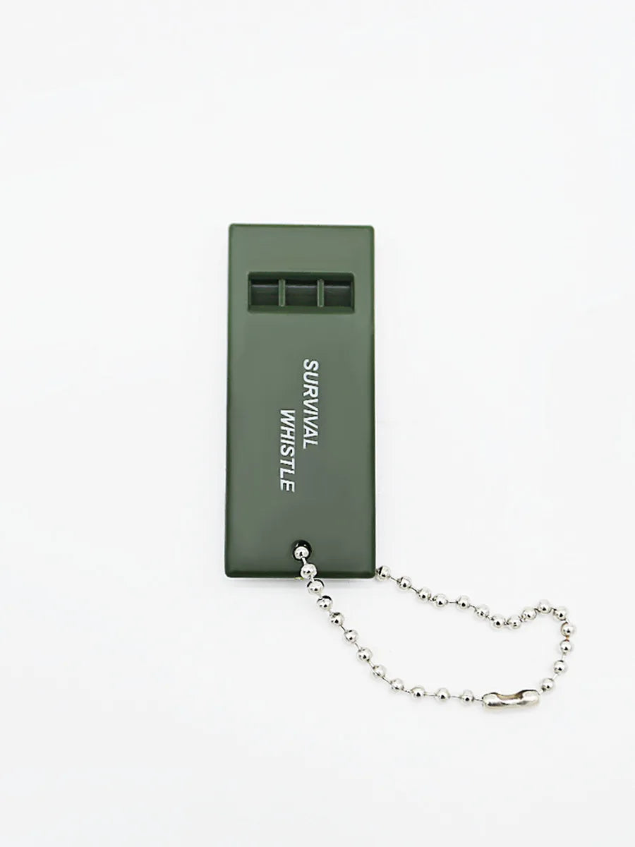 High-Pitched Outdoor Survival First Aid Whistle High Frequency Earthquake Relief Plastic Whistle