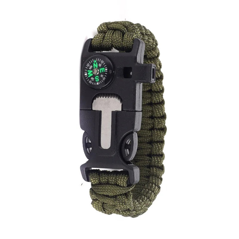 Umbrella Rope Bracelet Survival Hand Rope Outdoor Mountaineering Camping Emergency Life-Saving Bracelet