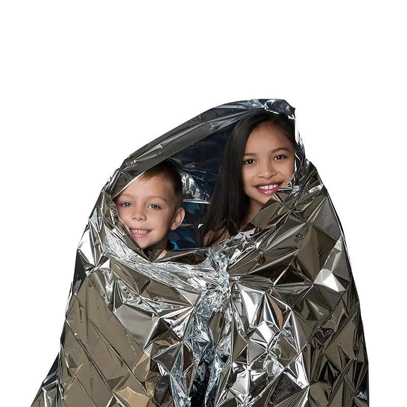 FCJ Emergency Lifesaving Blanket for Outdoor Field for Hypothermia Human Body Safety & Survival Gear