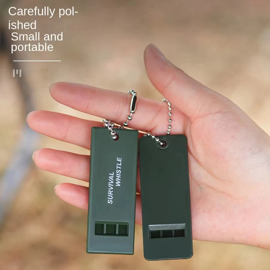 High-Pitched Outdoor Survival First Aid Whistle High Frequency Earthquake Relief Plastic Whistle