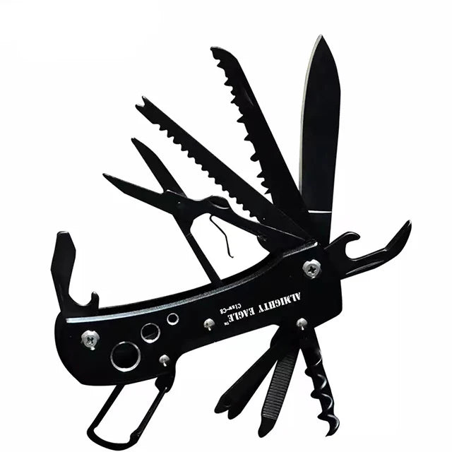 Drop Shipping Stainless Steel Survival Pocket Knife Multi-Tool Folding Knife with Customizable OEM Support