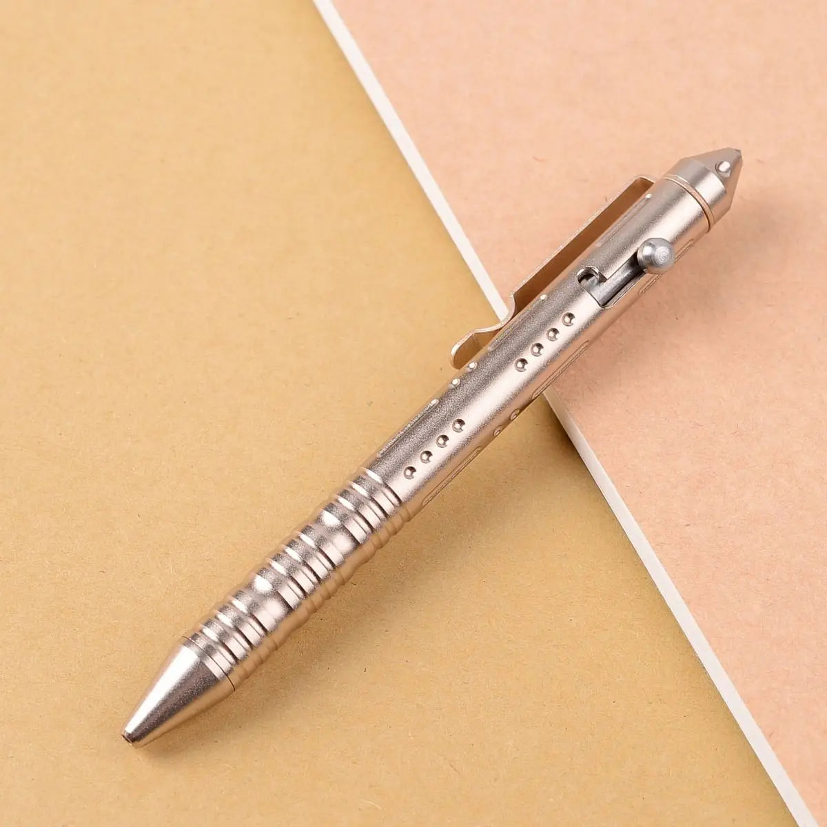 Portable Tactical Pen Self Defense Glass Breaker Aluminum Alloy EDC Tool For Outdoor Camp Emergency Kit Ball Point Pen