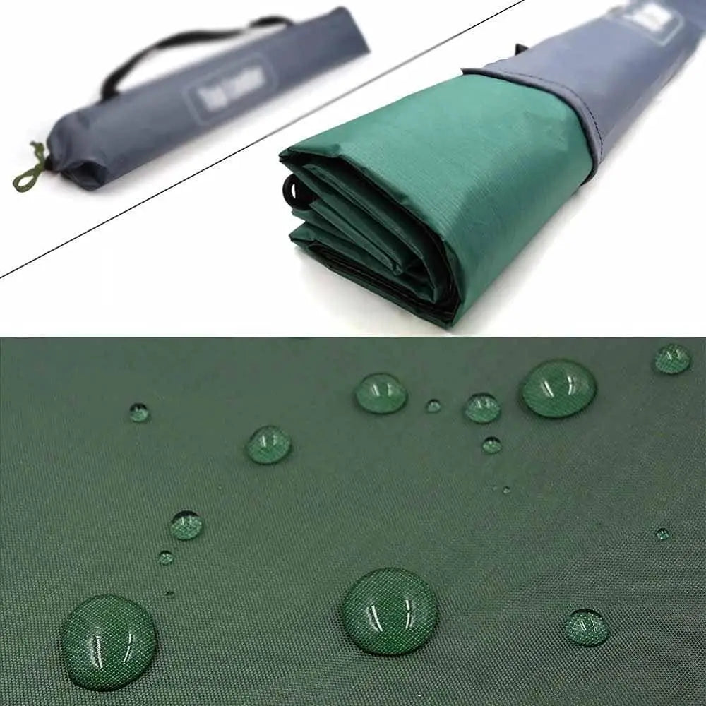 WOQI Thermal Shelter Emergency Tube Tent Survival with Poles and Stakes Camping Tarp