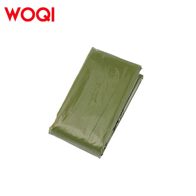 WOQI Spot Warm Camping Aluminum Film Envelope Emergency Sleeping Bag Survival Equipment