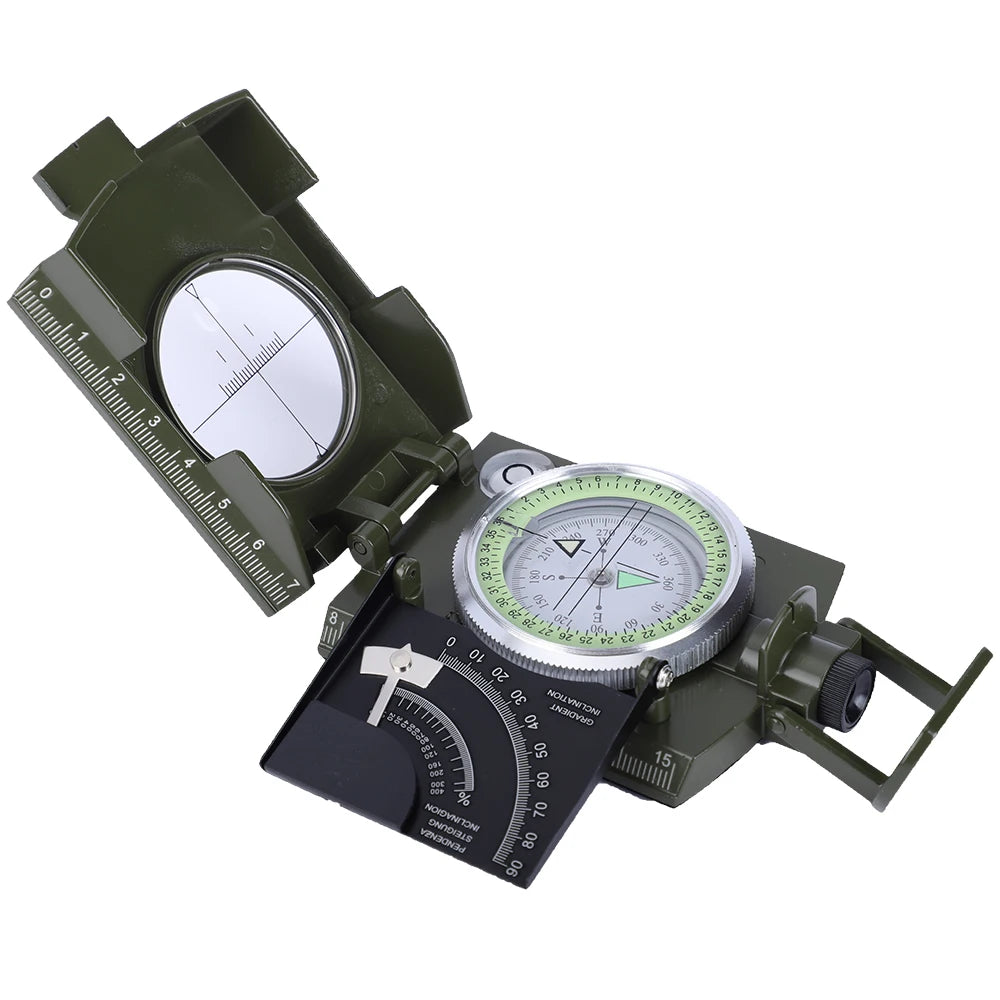 Pocket Survival Compass  Waterproof IPX65 Special Necklace Compass  Hiking Gear for Women and Men