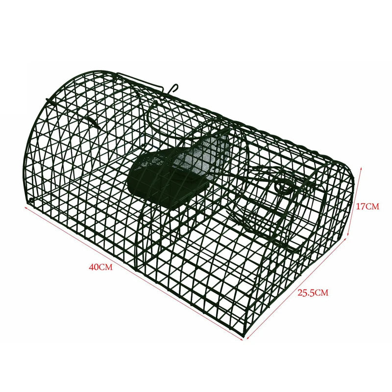Animal Live Hunting TRAP Catch Alive Survival Mouse Bird Snare Cage Traps