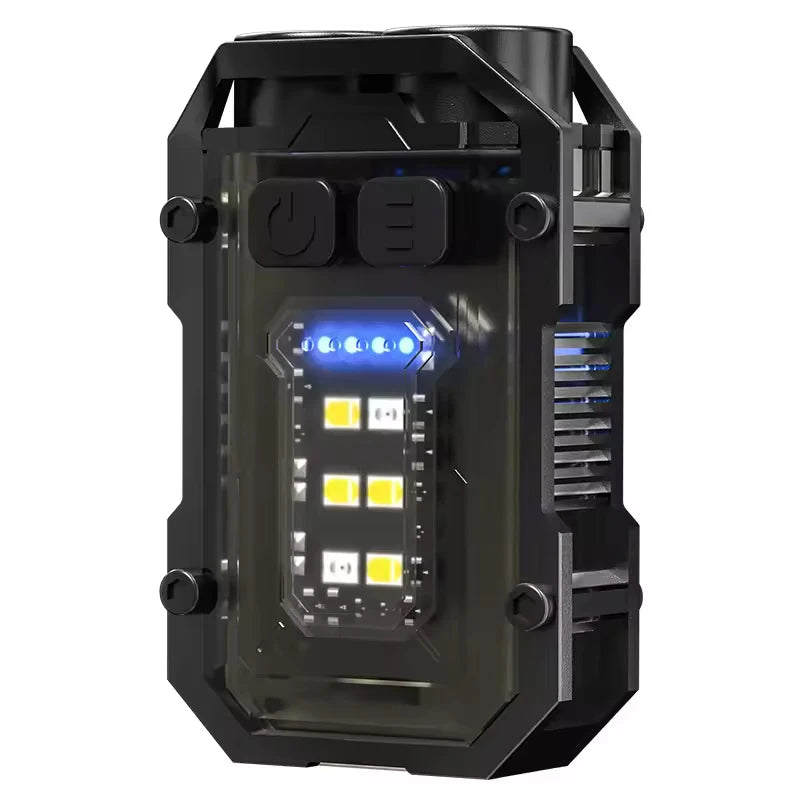 Lampe de poche Led haute puissance, fournitures d'auto-défense fortes, lampe de poche tactique, lampe frontale d'auto-défense Ultra puissante et Rechargeable