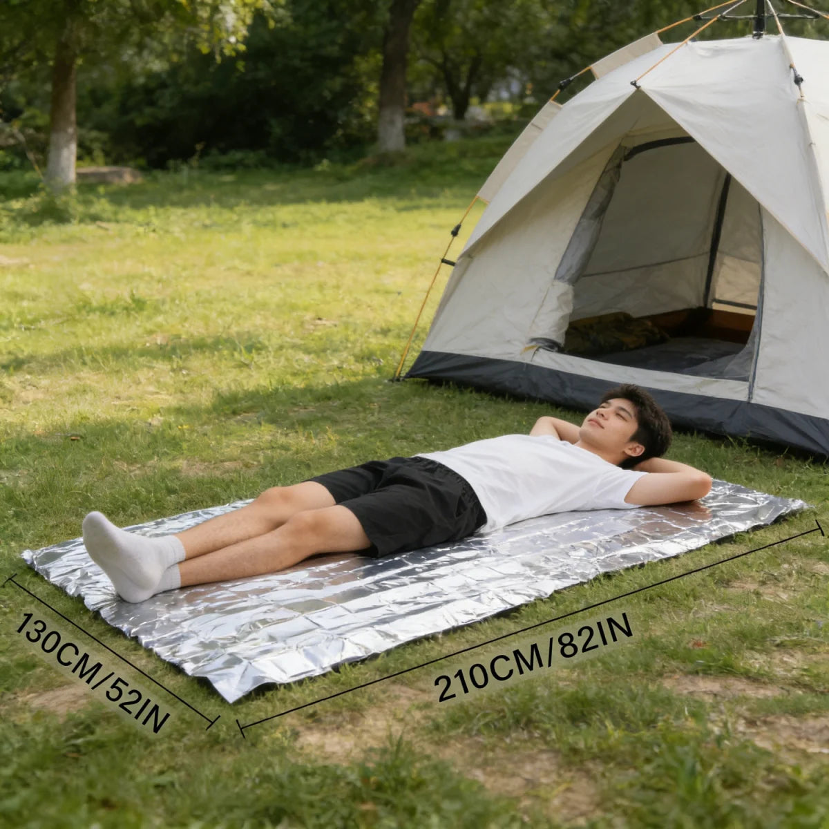 Kit d'urgence imperméable et chaud 4 en 1, outils essentiels pour la survie en plein air et le camping