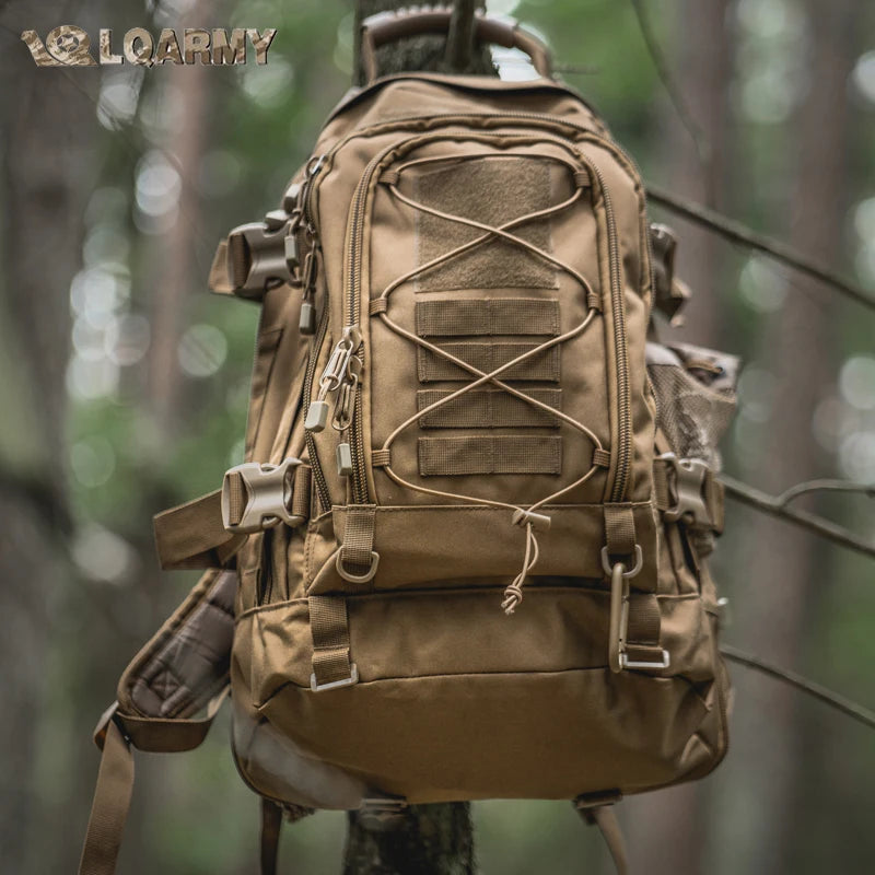 ARMY 60L Military Tactical Backpack Army Molle Assault Rucksack Outdoor Travel Hiking Rucksacks Camping Hunting mochila hombre