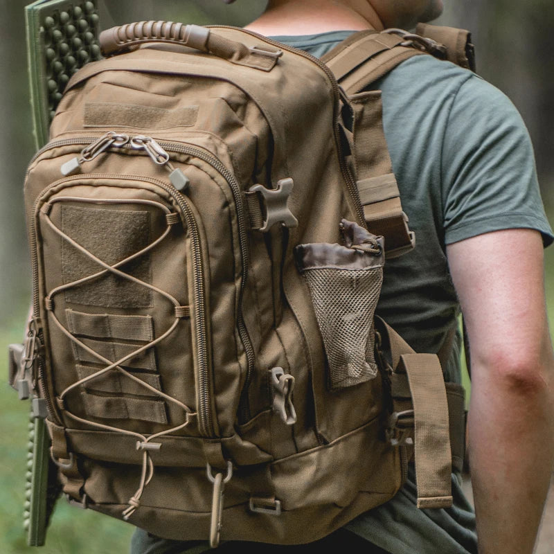 ARMY 60L Military Tactical Backpack Army Molle Assault Rucksack Outdoor Travel Hiking Rucksacks Camping Hunting mochila hombre