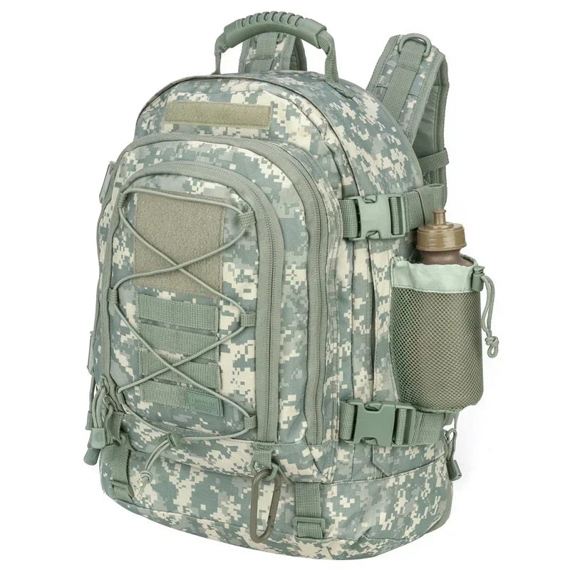ARMY 60L Military Tactical Backpack Army Molle Assault Rucksack Outdoor Travel Hiking Rucksacks Camping Hunting mochila hombre