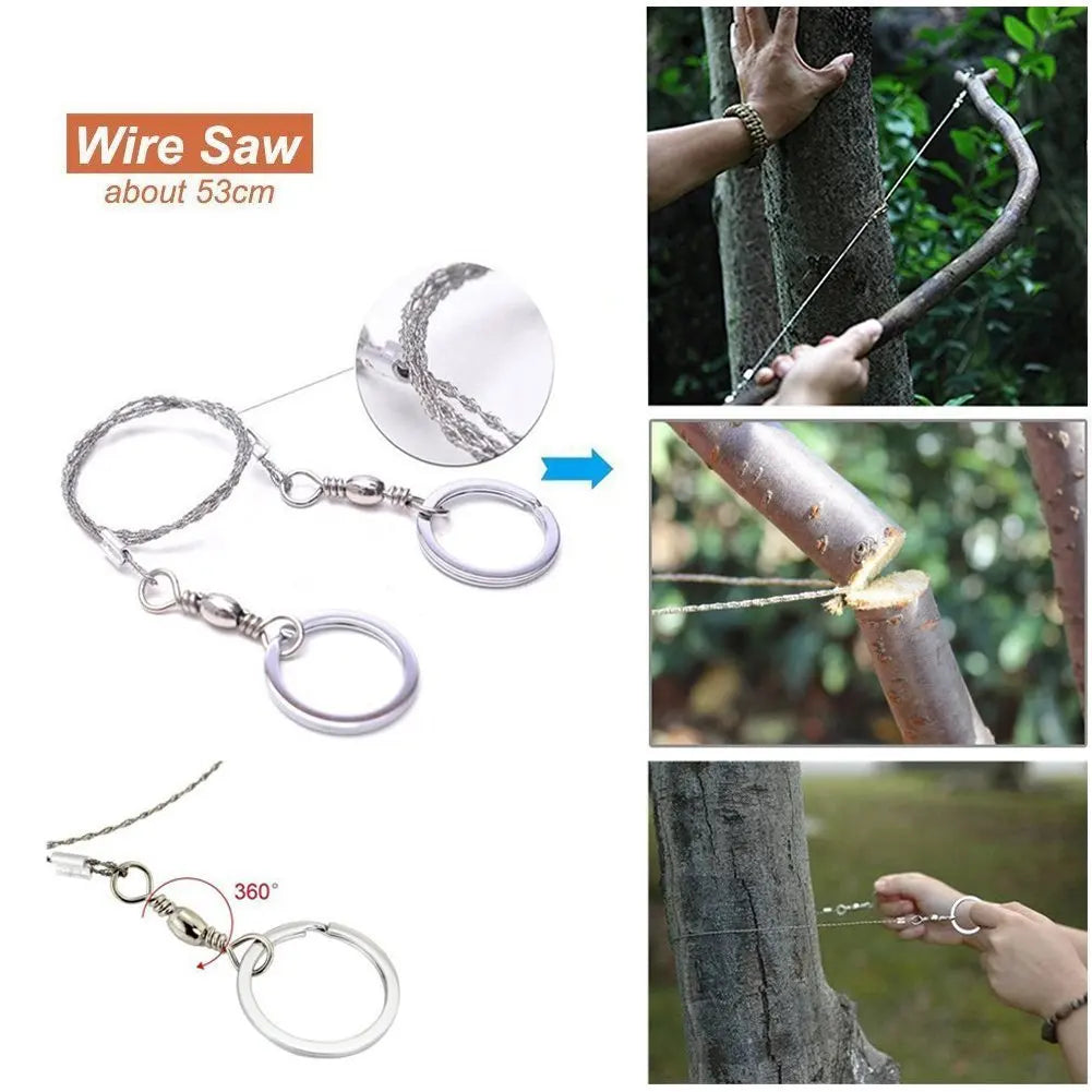 Kit de survie d'urgence professionnel, équipement de Camping multifonction, équipement de défense tactique, premiers secours SOS, aventure en milieu sauvage