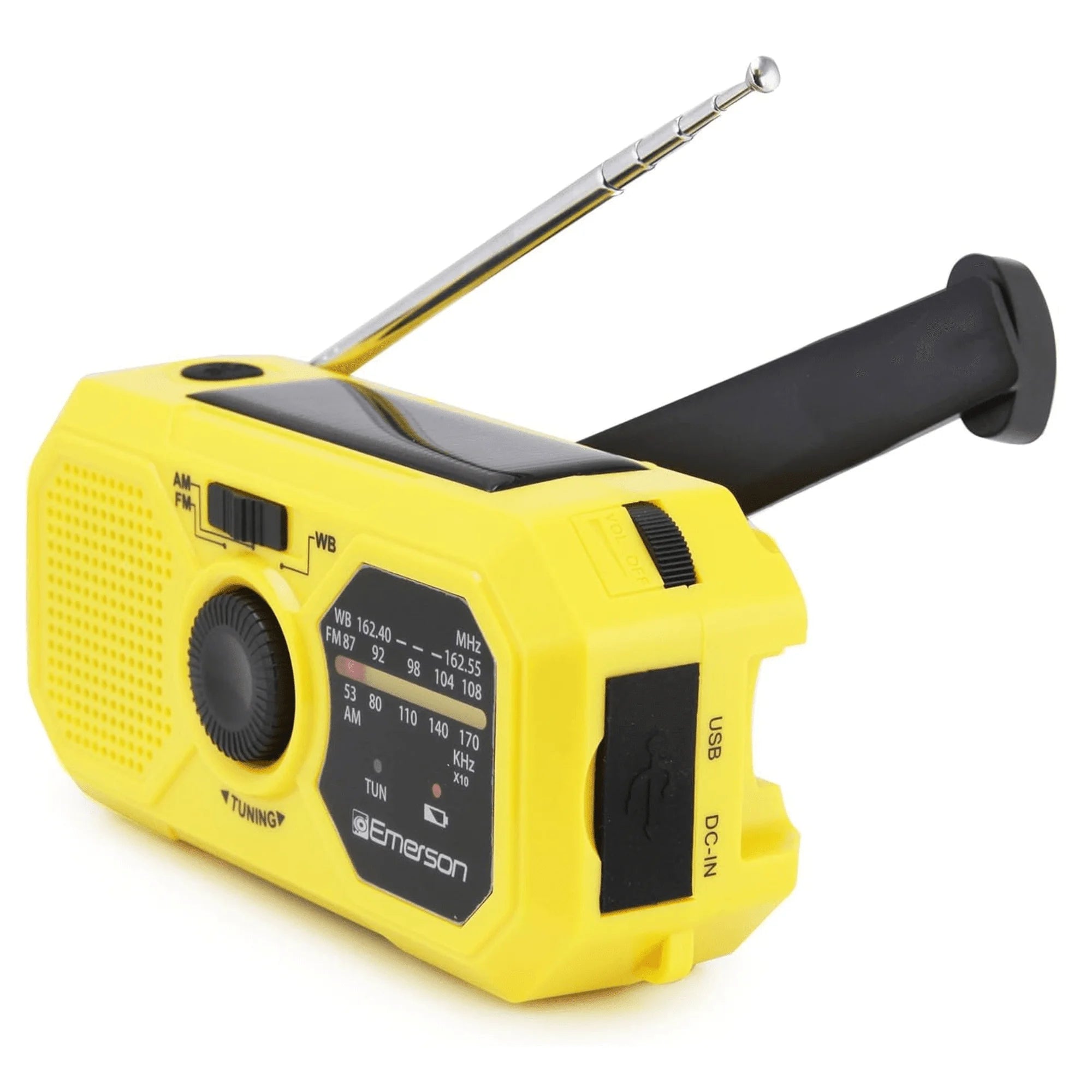 Emergency AM/FM Radio with Weather Band and Power Bank Safety & Survival Gear Product