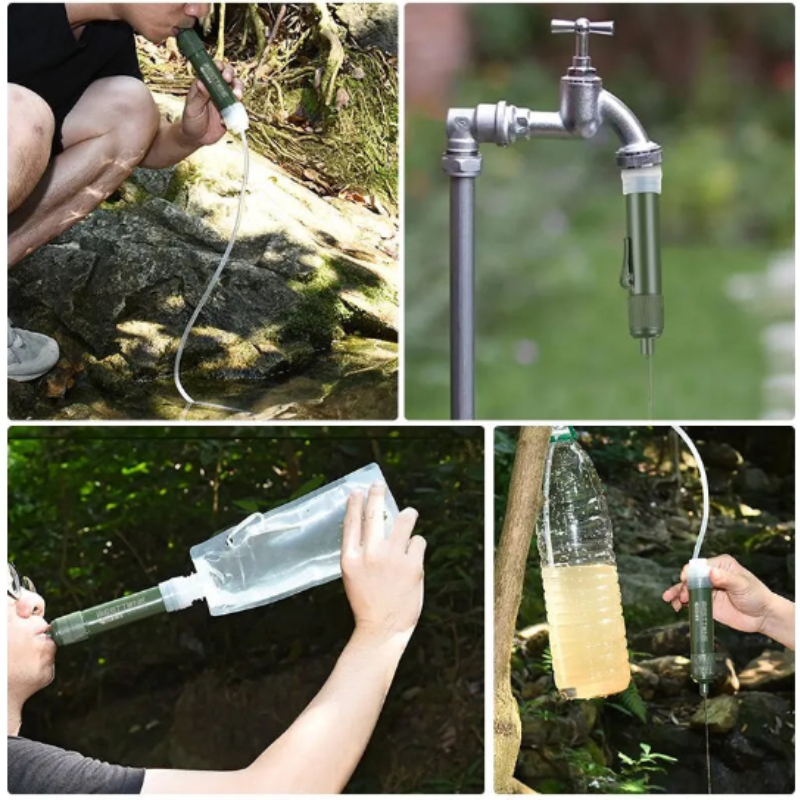 Outdoor Mini Filter Straw Set for Camping Survival-1